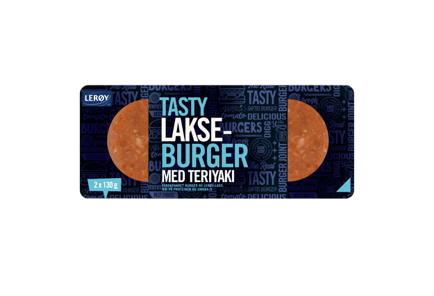 Lerøy lakseburger med teriyaki 