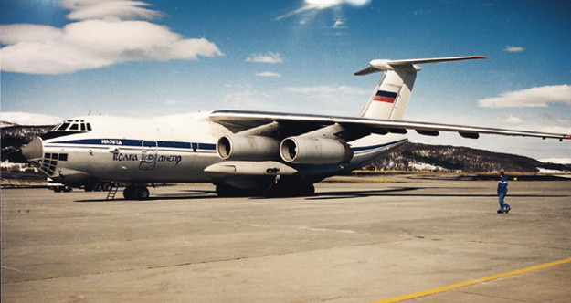 Første charterfly med laks til Japan